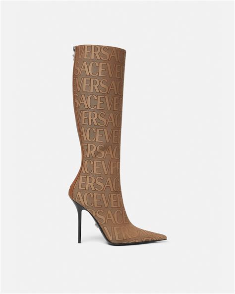 versace new boots|boots versace woman.